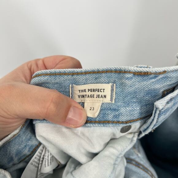 Madewell The Perfect Vintage Jeans in Fitzgerald Wash High Rise - Picture 11 of 13